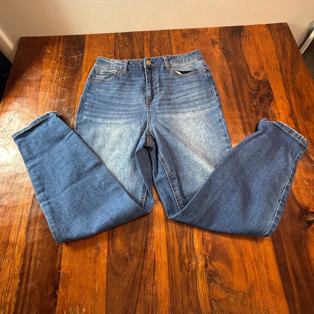 Hippie Laundry‎ Super Highrise Skinny Jeans Medium Wash Blue Size 29 HL22340-2